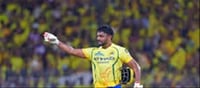 Sanju Samson’s Blazing Century Powers Chennai to 207, Sets 208-Run Target for Mumbai